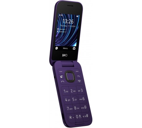 Мобільний телефон HMD 2660 Flip Violet