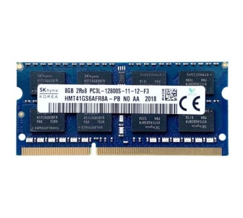 Модуль пам`ятi SO-DIMM 8GB/1600 DDR3L Hynix (HMT41GS6AFR8A-PB)