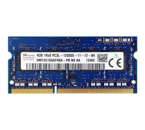 Модуль пам`ятi SO-DIMM 4GB/1600 DDR3L Hynix (HMT451S6AFR8A-PB)