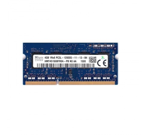 Модуль пам`ятi SO-DIMM DDR3L 4GB/1600 Hynix (HMT451S6BFR8A-PB)