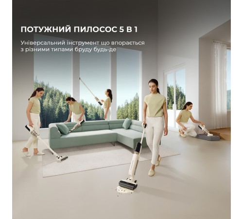 Акумуляторний миючий пилосос Mova K30 Mix (HMV24A)