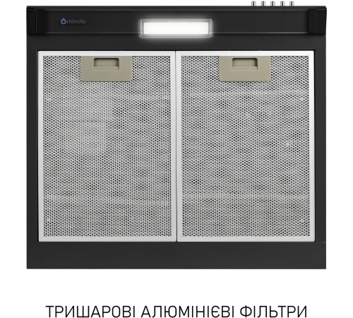 Витяжка Minola HPL 522 BL