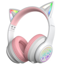 Bluetooth-гарнітура Proove Kids Neko (APP) White/Pink (HPNK0001AP25)