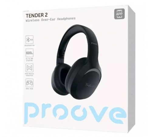 Bluetooth-гарнітура Proove Tender 2 APP Black (HPTR2001AP01)