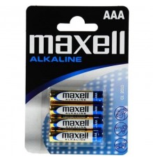 Батарейка Maxell AAA/LR03 BL 4шт