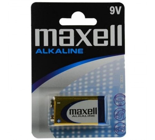 Батарейка Maxell 6LR61 BL 1шт