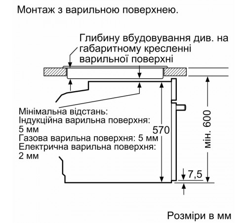 Духова шафа Bosch HRG232EB3
