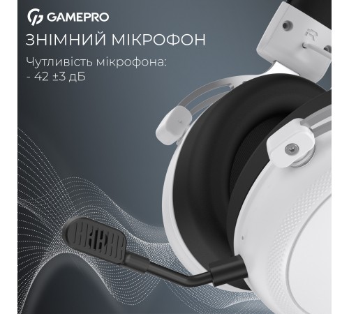 Гарнітура GamePro Asgard Skald White (HSW160W)