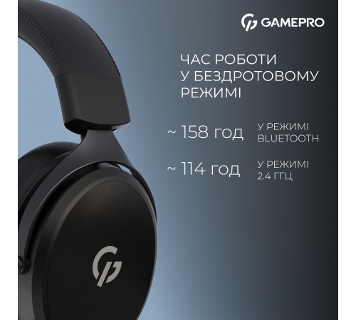 Гарнітура GamePro Asgard Skadi Black (HSW191B)