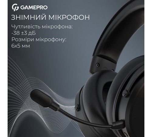 Гарнітура GamePro Asgard Skadi Black (HSW191B)