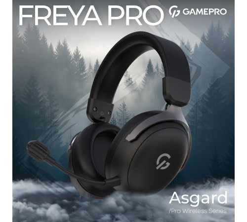 Гарнітура GamePro Asgard Freya Pro Black (HSW201B)