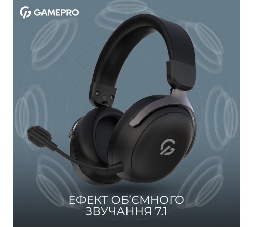 Гарнітура GamePro Asgard Freya Pro Black (HSW201B)