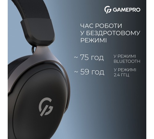 Гарнітура GamePro Asgard Freya Pro Black (HSW201B)