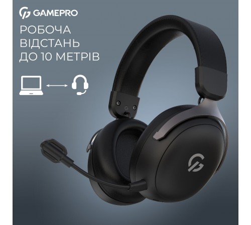 Гарнітура GamePro Asgard Freya Pro Black (HSW201B)