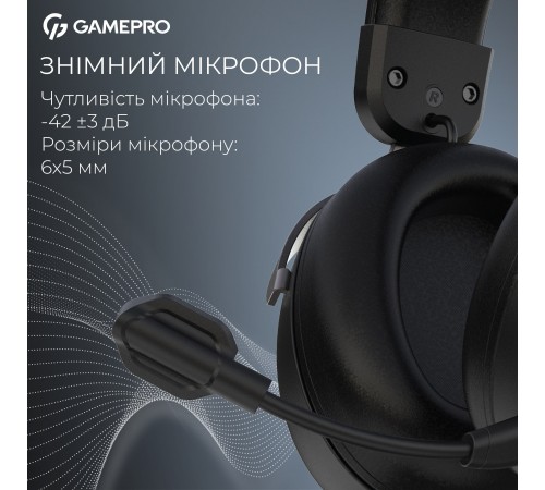 Гарнітура GamePro Asgard Freya Pro Black (HSW201B)