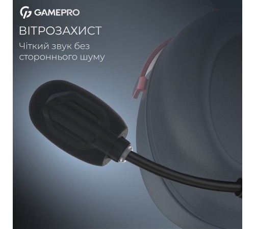 Гарнітура GamePro Asgard Freya Pro Black-Red (HSW201BR)