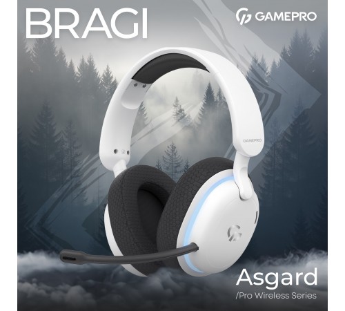 Гарнітура GamePro Asgard Bragi White (HSW250W)