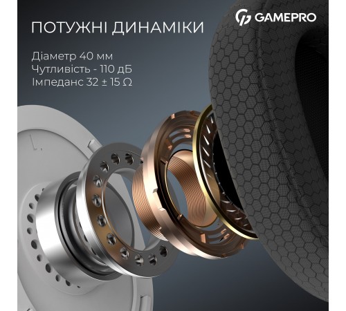 Гарнітура GamePro Asgard Bragi White (HSW250W)