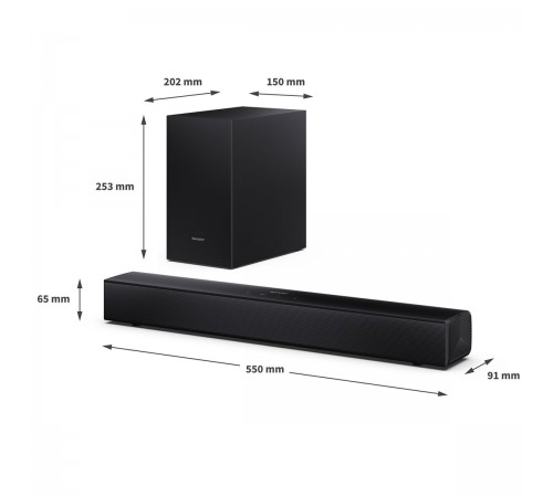 Саундбар Sharp HT-SBW121