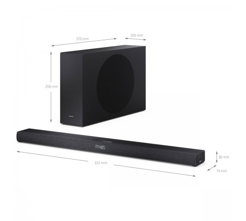 Саундбар Sharp HT-SBW320