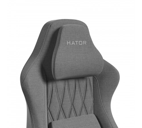 Крісло для геймерів Hator Darkside 3L Fabric Grey (HTC3016L)