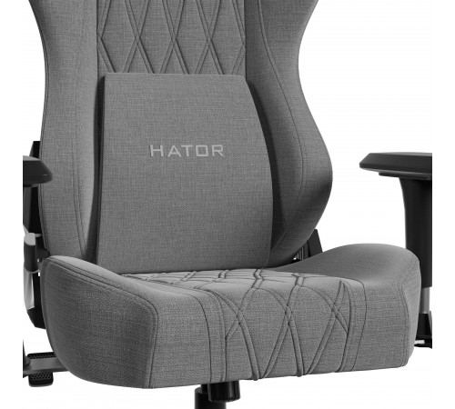 Крісло для геймерів Hator Darkside 3L Fabric Grey (HTC3016L)