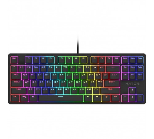 Клавіатура Hator Rockfall 2 Optica TKL Black (HTK-730)