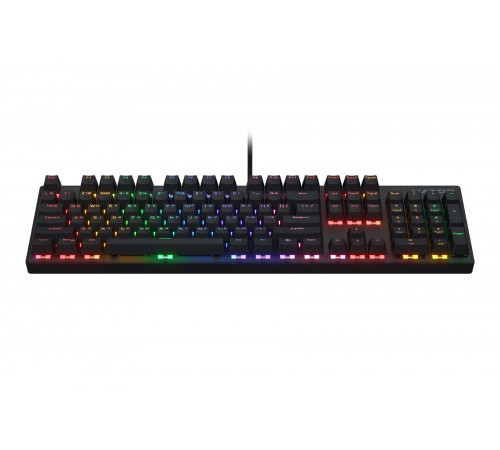 Клавіатура Hator Icefall Mecha Rainbow Black (HTK104UA) Клавіатура Hator Icefall Mecha Rainbow Black (HTK104UA)