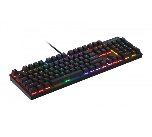 Клавіатура Hator Icefall Mecha Rainbow Black (HTK104UA) Клавіатура Hator Icefall Mecha Rainbow Black (HTK104UA)