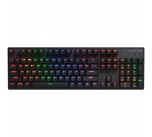 Клавіатура Hator Icefall Mecha Wireless Rainbow Black (HTK204UA) Клавіатура Hator Icefall Mecha Wireless Rainbow Black (HTK204UA)