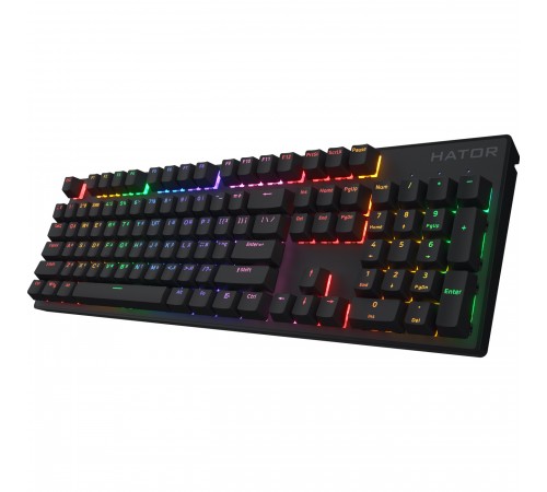 Клавіатура Hator Icefall Mecha Wireless Rainbow Black (HTK204UA) Клавіатура Hator Icefall Mecha Wireless Rainbow Black (HTK204UA)