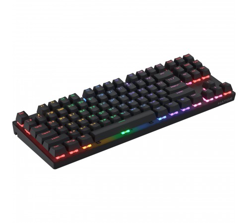 Клавіатура Hator Icefall Mecha TKL Wireless Rainbow Black (HTK287UA)
