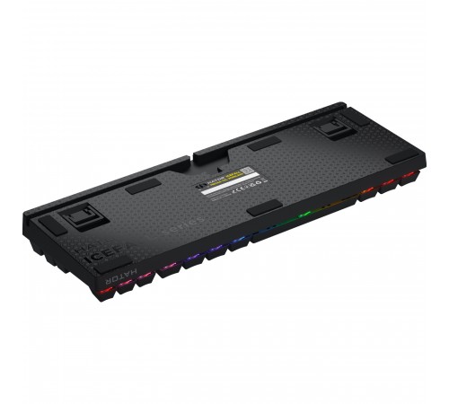 Клавіатура Hator Icefall Mecha TKL Wireless Rainbow Black (HTK287UA)