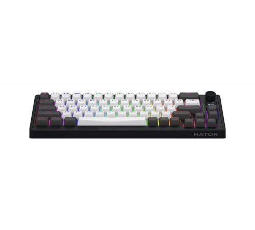 Клавіатура бездротова Hator Skyfall 65 Pro Wireless Grey/Black (HTK4160UA)