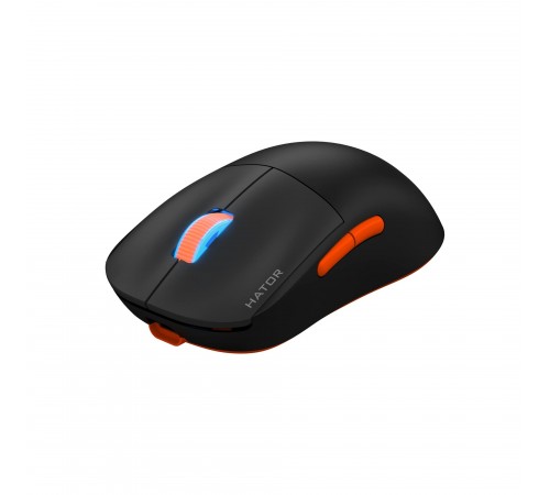 Миша бездротова Hator Quasar 2 Pro Wireless Black/Orange (HTM560BO)