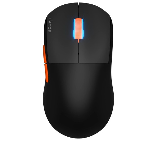 Миша бездротова Hator Quasar 2 Pro Wireless Black/Orange (HTM560BO)