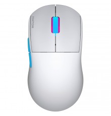 Миша бездротова Hator Quasar 2 Pro Wireless White/Cyan (HTM561WC)
