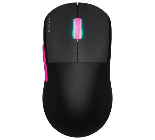 Миша бездротова Hator Quasar 2 Ultra 4K Wireless Black/Pink (HTM570BP)