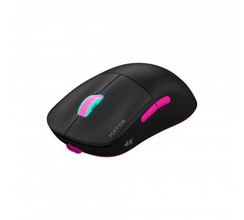 Миша бездротова Hator Quasar 2 Ultra 4K Wireless Black/Pink (HTM570BP)