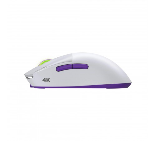 Миша бездротова Hator Quasar 2 Ultra 4K Wireless White/Lilac (HTM571WL)
