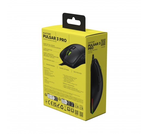 Миша Hator Pulsar 3 Pro Black (HTM620)