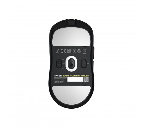 Миша бездротова Hator Quasar 3S Ultima 8K Wireless Black (HTM660)
