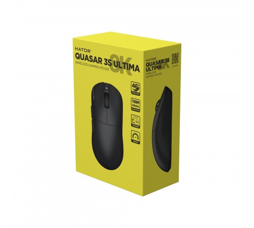 Миша бездротова Hator Quasar 3S Ultima 8K Wireless Black (HTM660)