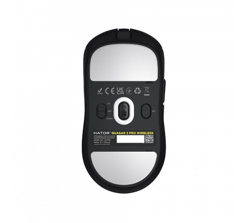 Миша бездротова Hator Quasar 3 Pro Wireless Black (HTM740)