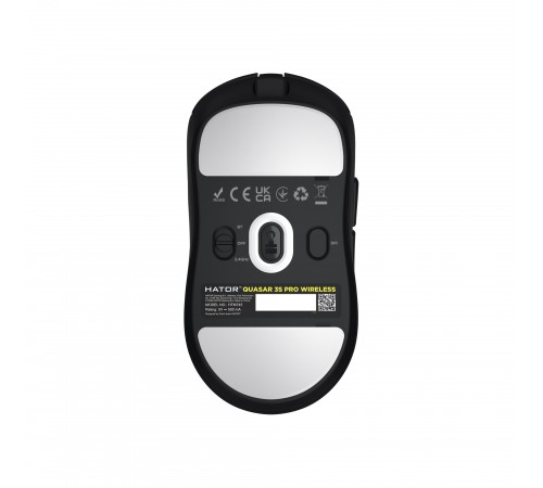 Миша бездротова Hator Quasar 3S Pro Wireless Black (HTM745)