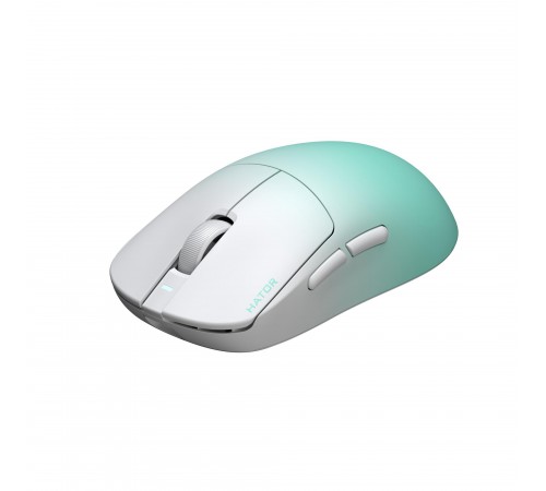 Миша бездротова Hator Quasar 3 Ultima 8K Wireless White/Mint (HTM761)