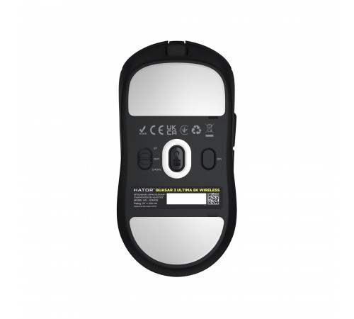 Миша бездротова Hator Quasar 3 Ultima 8K Wireless Black (HTM762)
