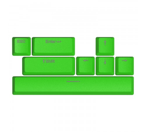 Набір кейкапів Hator PBT Keycaps Autograph Edition Lime Green (HTS-710)