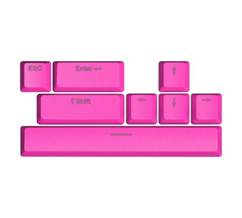 Набір кейкапів Hator PBT Keycaps Autograph Edition Knockout Pink (HTS-711)