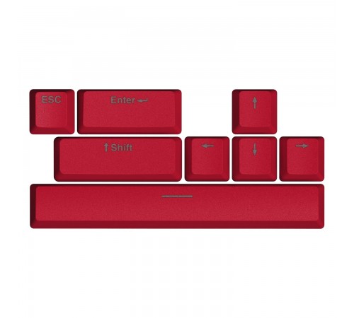 Набір кейкапів Hator PBT Keycaps Autograph Edition Racing Red (HTS-713)